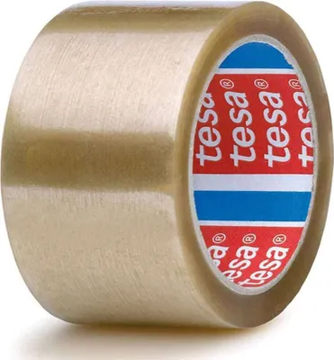 Produktbild von 24 Rollen tesa 4089 PP Packband leicht abrollbar, 66 m x 75 mm, transparent