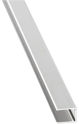 Produktbild von Gutta Alu Randabschluss U-Profil für 16 mm Doppelstegplatten L = 5000 mm