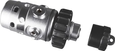 Produktbild von Oms Ungleichgewichtige Din-ventil 300 Bar Schwarz,Silber  Schwarz,Silber One Size