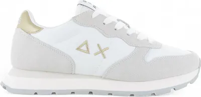 Produktbild von SUN68 Ally Gold Silver - Damen Sneakers Schuhe Weiß Z35202-01 , EU 37