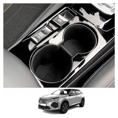 Produktbild von Kompatibel mit Peugeot 208 e-208 / Peugeot 2008 e-2008 2020-2025 Mittelkonsole Getränkehalter