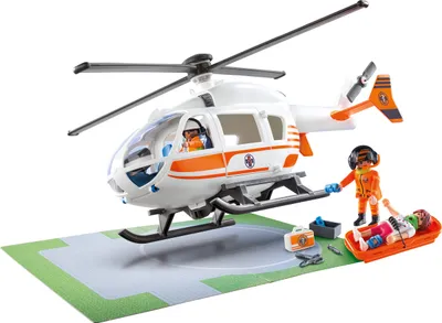 Produktbild von PLAYMOBIL City Action 70048 Rettungshelikopter