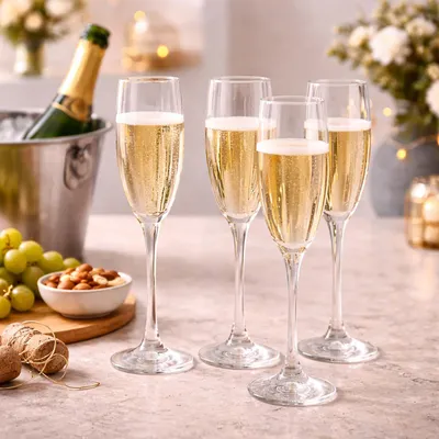 Produktbild von Sektgläser Set Vintessa 190 ml 4 Stück Sektglas aus Glas