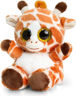 Image de Keel Toys Mini peluche 15 cm - Idéal pour câliner et collectionner Girafe
