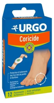 Produktbild von Urgo Hühneraugenpflaster mit Salicylsäure 12 Stk