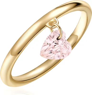 Produktbild von Glanzstücke München Ring Herz Sterling Silber Rosenquarz 50083853 48