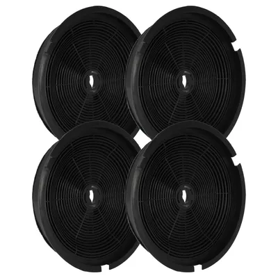 Produktbild von vhbw 4x Aktivkohlefilter Ersatz für Gorenje 185358, 233077 für Dunstabzugshaube - 19 cm