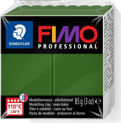 Obrázok produktu pre STAEDTLER® 8004-57 Modelovacia hmota Fimo prof 85 g, listová zeleň