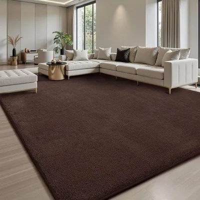 Obrázok produktu pre Uniqoos® Šedý koberec pre detskú izbu a obývačku – 140 x 200 cm, hrúbka 2,5 cm, umývateľný, s protišmykovými plastovými výstupkami, polstrovaný