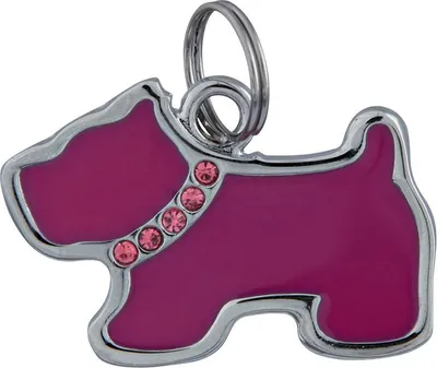 Produktbild von Trixie Schmuck-Adressanhänger Hund mit Strass