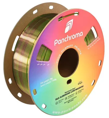 Imagen del producto de PLA Dual Silk, 1,75 mm, color berenjena, 1 kg