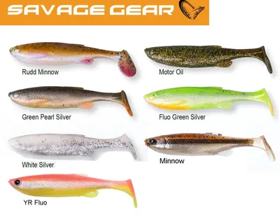 Produktbild von Savage Gear 3D Fat Minnow T-Tail Gummifische (7,5cm, 9cm, 10,5cm o. 13cm), Farbe:Rudd Minnow, Länge / Gewicht:9cm / 7g