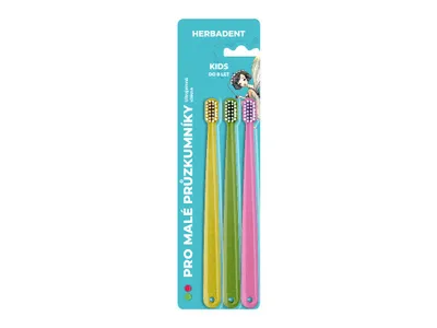Obrázok produktu pre HERBADENT KIDS
Zubné kefky s ultrajemnými vláknami 3 kusy
