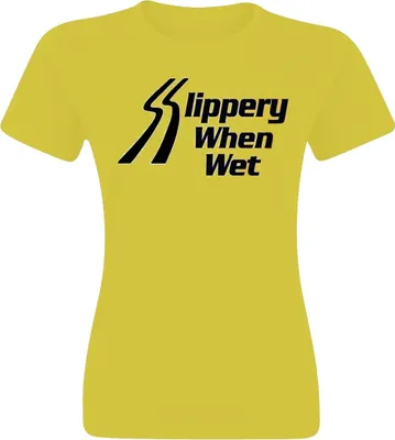 Produktbild von Bon Jovi - Slippery when Wet, Girl-Shirt