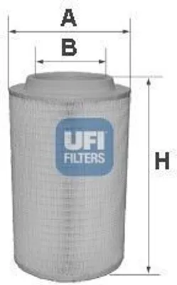 Produktbild von Luftfilter UFI 27.627.00 für IVECO EuroCargo I-III Filtereinsatz