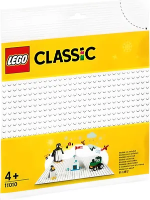 Obrázek produktu pro Sada 3 kostek LEGO: 11010 Bílé kostky