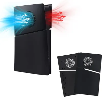 Productafbeelding van Zijpanelen Faceplate ABS - Geschikt voor PS5 Slim Digital Edition