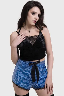Immagine prodotto di Pantaloncini da bagno KILLSTAR x Corpse Bride - Whimsy Flutter L