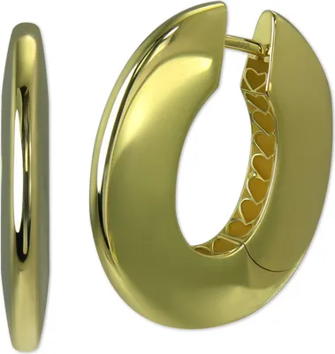 Image de GoldDream Boucles d'oreilles GoldDream Boucles d'oreilles Créoles VRAI or jaune 333 D2GDO5676Y