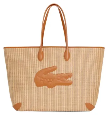 Produktbild von LACOSTE Shopper Summer Pack Shopping Bag Natural Tan beige