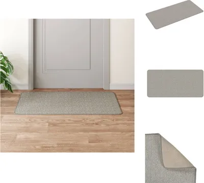 Produktbild von vidaXL Teppichläufer Sisal-Optik Taupe 50x100 cm -  Teppiche