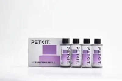 Immagine prodotto di PETKIT Ricarica Liquido Anti-Odore per Lettiera Autopulente Pura X/Pura Max/Pura Max 2, Formula Naturale a Base di Estratti Vegetali - 4 pz