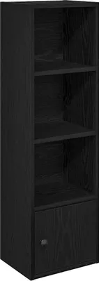 Obrázok produktu pre vidaXL Regál na knihy čierny dubový vzhľad 31x24x102 cm materiál na báze dreva