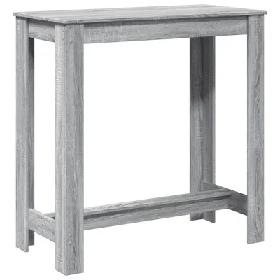 Produktbild von Bartisch Grau Sonoma 102x50x103,5 cm Holzwerkstoff