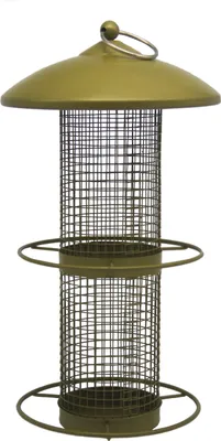 Produktbild von Futtersäule Adeline ca. 30 x 16 x 16 cm Metall gold, Dehner Natura Premium