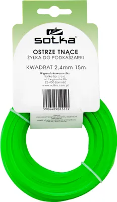 Obrázok produktu pre Rezná čepeľ 2,4 mm štvorcová 15 m