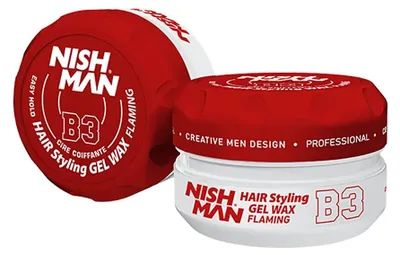 Produktbild von Nishman (Türkei) Nishman - 03 Styling Wax Flamingo - Hair Pomade 150ml