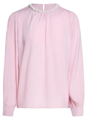 Image de Chemisier pour femme LUREA - rose, taille S