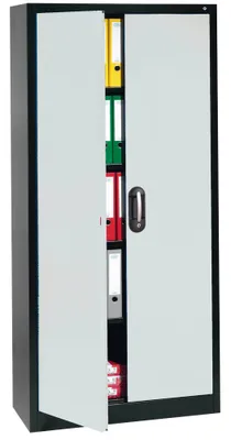 Produktbild von CP Stahlschrank C 2000 Acurado 9260-000 S11661 lichtgrau, anthrazit 4 Fachböden 93,0 x 40,0 x 195,0 cm, aufgebaut, 1 St.