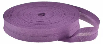 Produktbild von Schrägband Baumwolle uni 25m x 20mm breit gefalzt Einfassband 50 Farben wählbar
