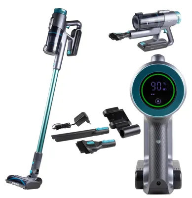Image de Aspirateur balai 2-en-1 avec moteur BLDC 28,8 V - DOMO DO252SV