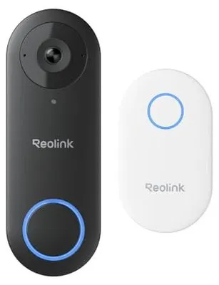 Obrázek produktu pro Venkovní zvonek Reolink s kamerou, rozlišení 2K+, Wi-Fi 2,4/5 GHz, vodotěsný