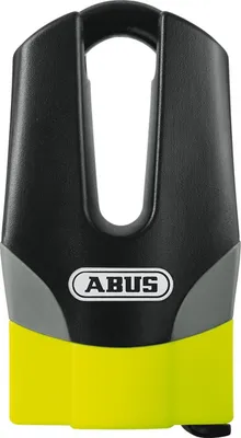 Immagine prodotto di Serratura a disco freno ABUS Granit Quick 37/60 Maxi + Mini - serratura per moto con livello di sicurezza ABUS 15 - grillo spesso 11 mm - altezza grillo 50 mm