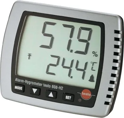 Produktbild von testo - 608-H2 - 0560 6082 - Thermohygrometer zur Messung von Luftfeuchtigkeit und Temperatur