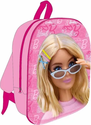 Produktbild von Barbie 3D Rucksack Kinder – Icon Tasche 30cm Rosa