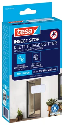 Image de Moustiquaire De Porte à Velcro Insect Stop 2.20 M X 0.65 M X2 Moustiquaire De Porte à Velcro Insect Stop 2.20 M X 0.65 M X2 - Te