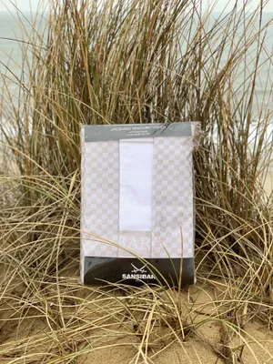 Produktbild von Sansibar Geschirrtücher-Set, 3-tlg, 50x70 cm, 100% Baumwolle, , Jacquardgewebe, natur