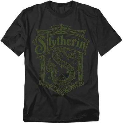 Productafbeelding van Harry Potter - "Slytherin" T-shirt voor heren/dames, uni model, TV43083 (5XL) (zwart)