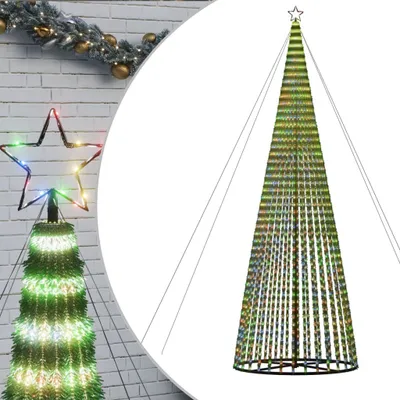 Zdjęcie produktu dla Choinka LED 1544 diody LED Kolorowa 500 cm