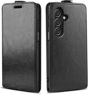 Produktbild von Handy Hülle für Samsung Galaxy A05s Magnet Cover Case Klapphülle Schutzhülle Farbe: Schwarz