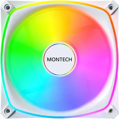 Productafbeelding van Montech AX120 PRO, Ventilator, 12 cm, wit