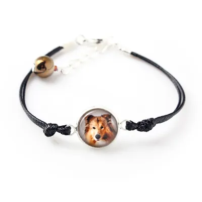 Produktbild von Langhaarcollie, Langhaariger Schottischer Schaferhund - Armband mit Ihrem Foto handgefertigt, einzigartiger Schmuck der Marke Art-Dog