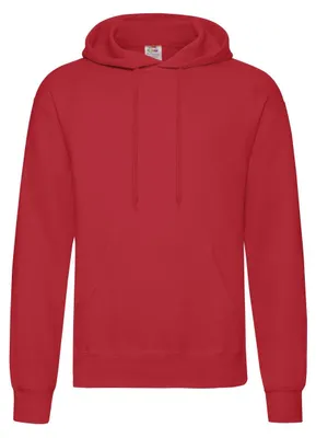 Produktbild von Fruit of the Loom - "Classic" Kapuzenpullover mit Kapuze für Herren FK3165 (S) (Rot)