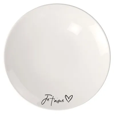 Image de Assiette de petit-déjeuner "Je t'aime" | 212 mm | Villeroy & Boch | N° d'article : 1016216152 | EAN : 4003686433861