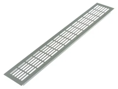 Produktbild von Lüftungsgitter 480 x 80 mm hohe Luftdurchlässigkeit 232 m3/h