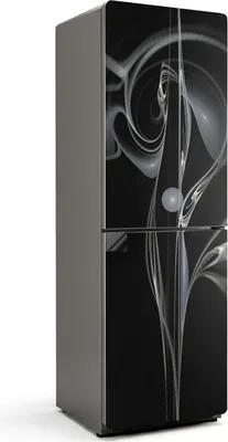 Zdjęcie produktu dla Abstrakcyjny wzór fali - Magnetyczna osłona lodówki - Folia dekoracyjna magnetyczna do kuchni - Magnes na lodówkę deco - Samoprzylepna tablica magnetyczna - Folia magnetyczna na drzwi lodówki - 60x180 cm